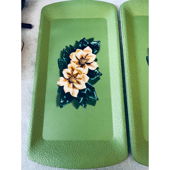 Vintage Kentley Magnolia Lap Tray Set - Picture 6 of 7
